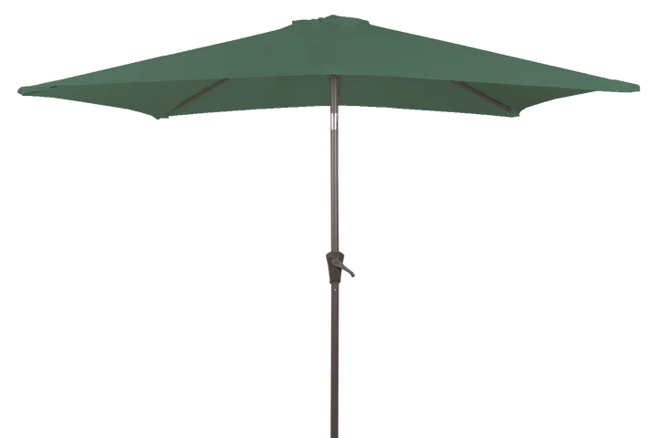 HSGOODS | Frida rectangular parasol with hoist and tilt 140 x 220 cm