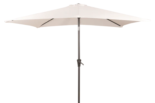 HSGOODS | Frida rectangular parasol with hoist and tilt 140 x 220 cm