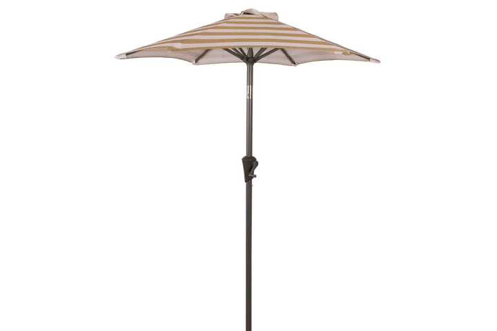 HSGOODS | Frida stripe parasol with hoist and tilt